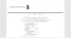 Desktop Screenshot of catlincapital.com